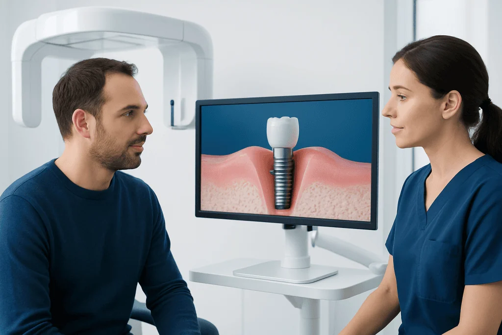 How Implant Treatment Planning and the Procedure Work — metal implant