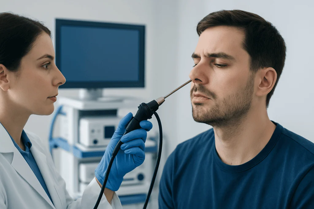 How It May Feel and Look — ingrown hair in nostril