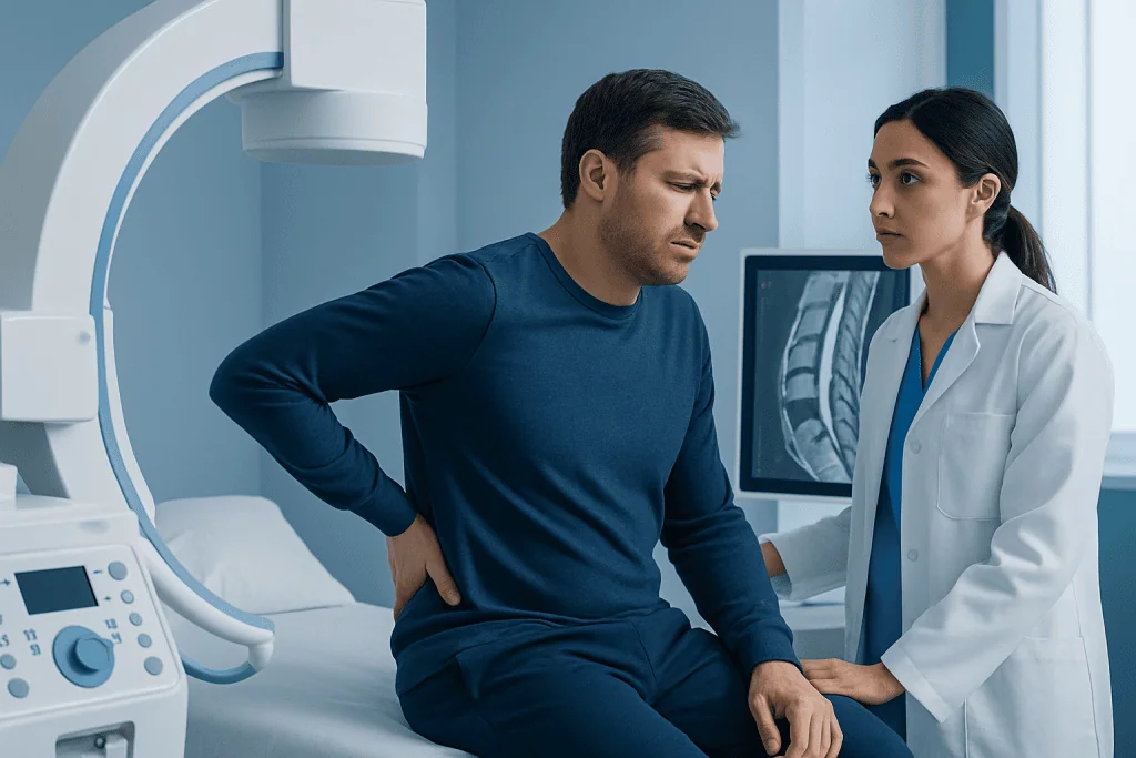 How it may feel: symptoms and patient presentation — epidural hematoma of spine