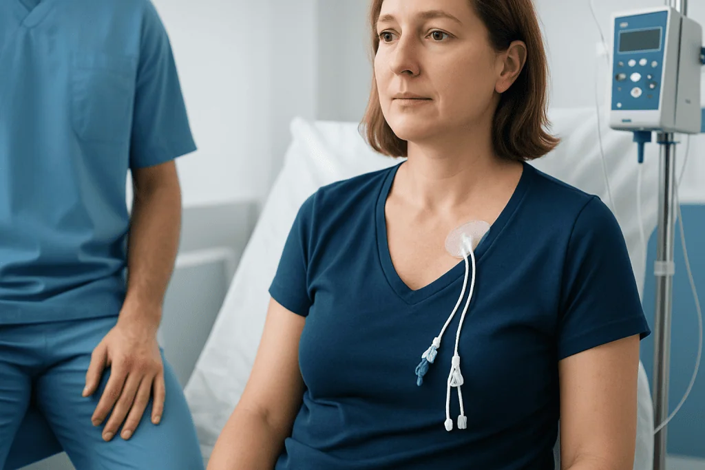 How it works, benefits and who may be a candidate — hickman catheter