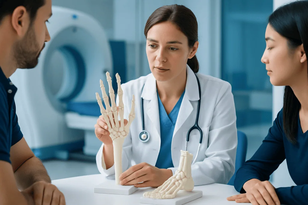 How it works in the hand and foot — proximal phalanx