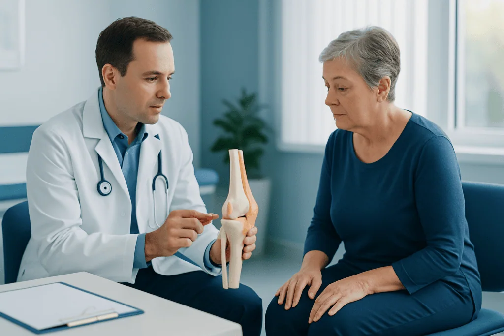 How Knee Replacement Works, Who May Be a Candidate, and the Procedure — falling on a knee replacement