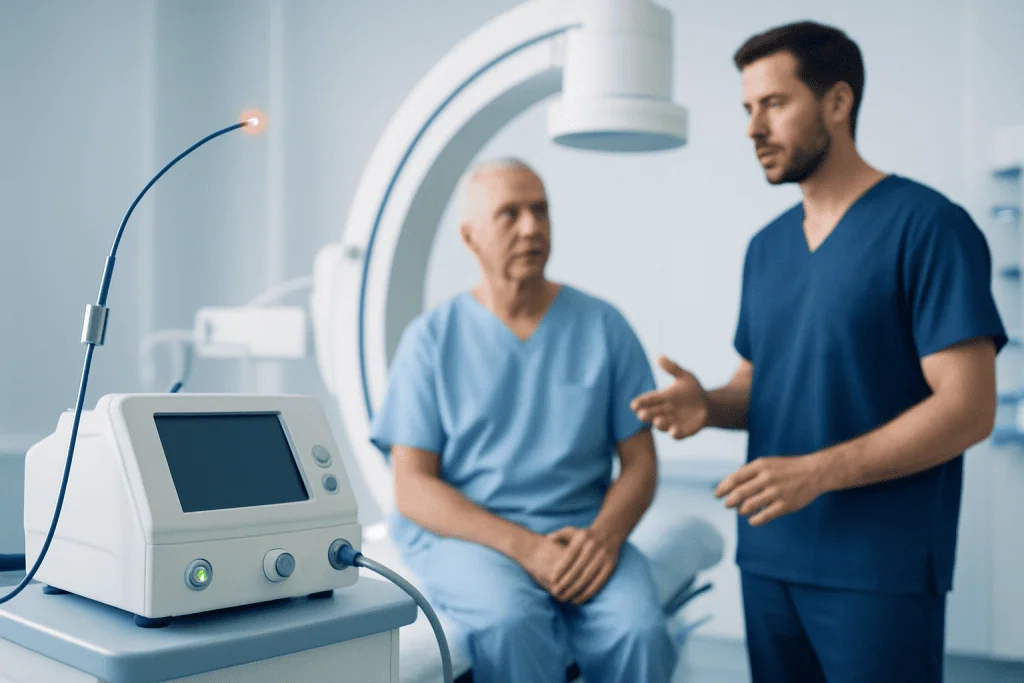 How laser ablation works — laser treatment for prostate cancer