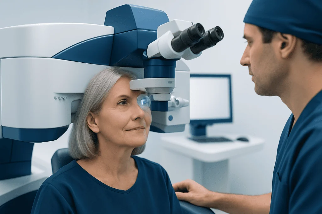 How Laser Correction for Near Vision Works — laser eye surgery reading glasses