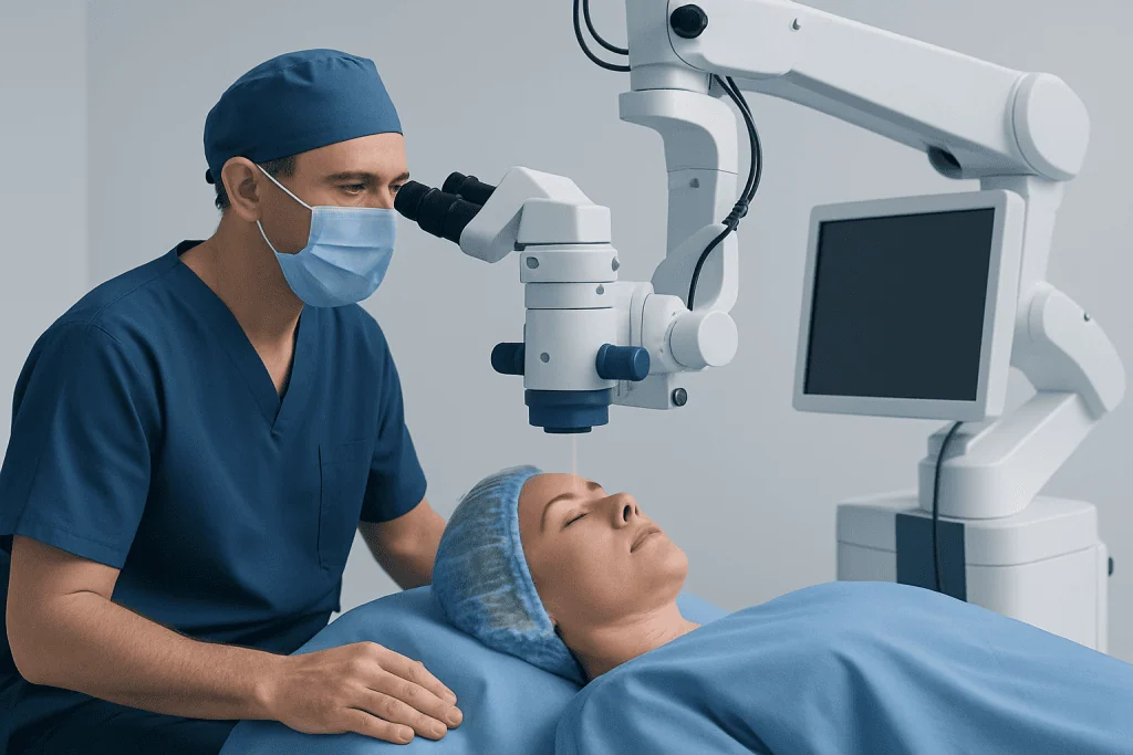 How laser-guided cataract surgery works and who may be suitable — robotic cataract surgery