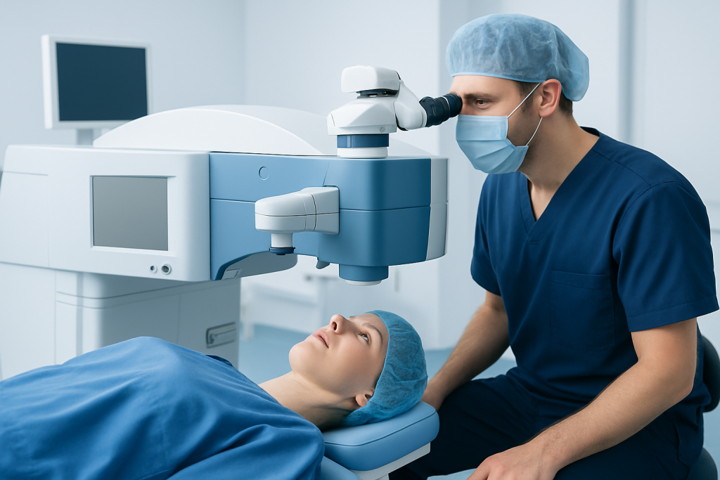 How LASIK and glaucoma laser procedures work — glaucoma and LASIK eye surgery