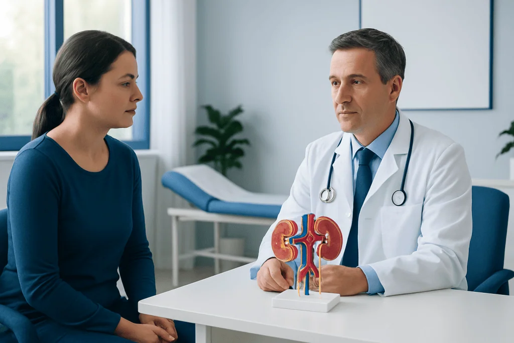 How long does it take for ureteral obstruction to cause kidney damage? — ureteral obstruction treatment