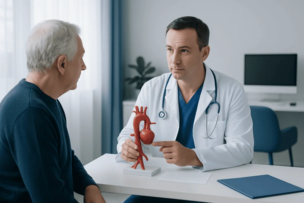 How open and endovascular procedures work — aortic aneurysm surgery
