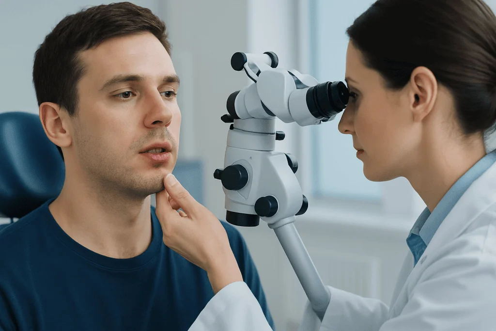 How Oral Syphilis Can Look and Feel — mouth syphilis sores