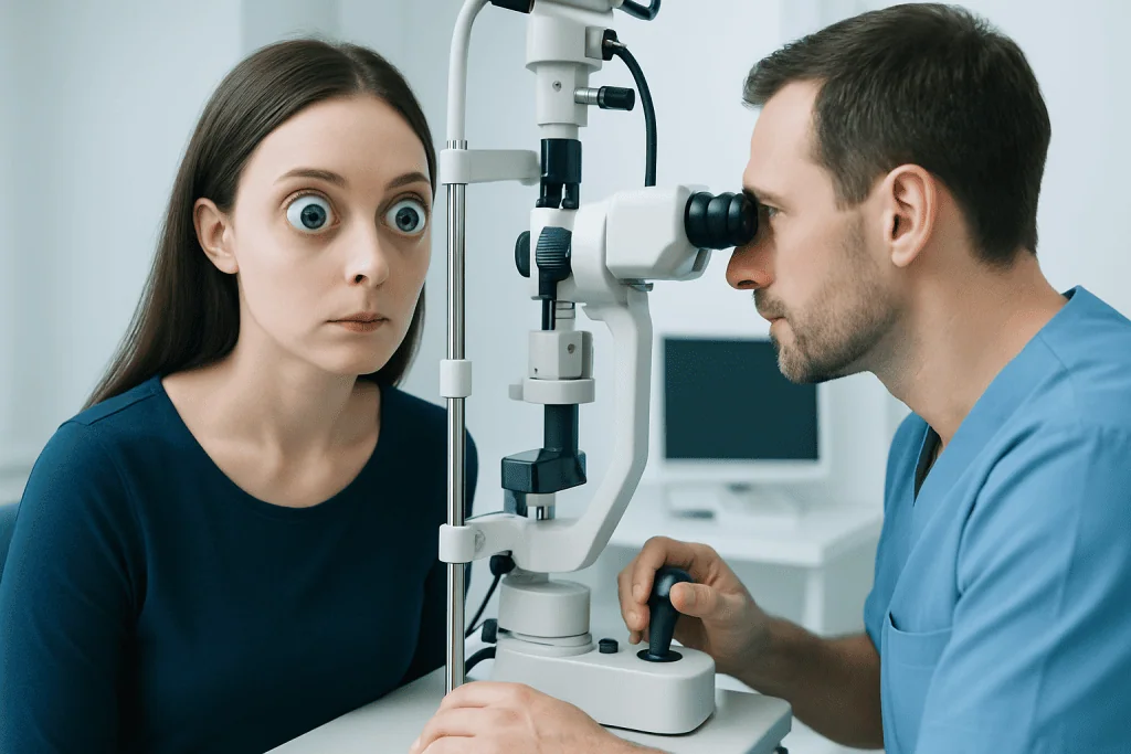 How Prominent or Enlarged Eyes May Look and Feel — gigantic eyes