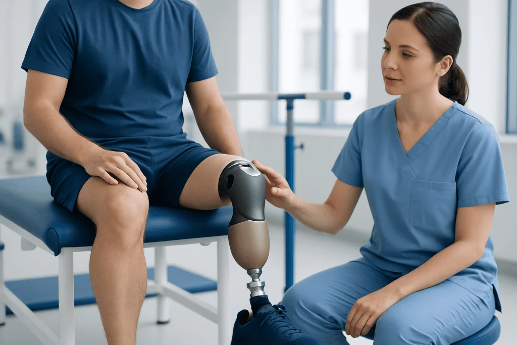 How Prosthetic Leg Rehabilitation Works — physical therapy prosthetic leg mean