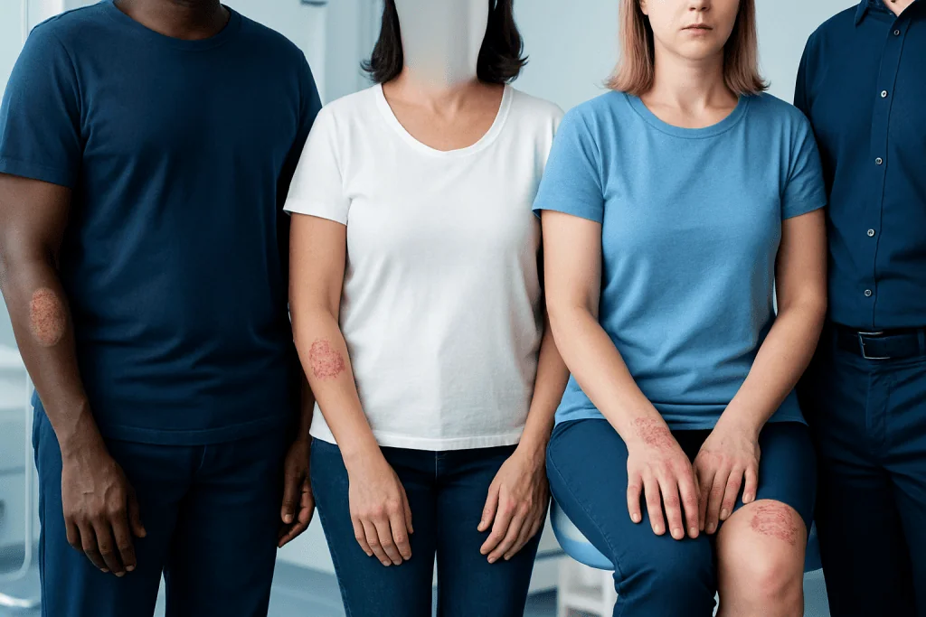 How Psoriasis May Look on Different Skin Tones — types of psoriasis pictures