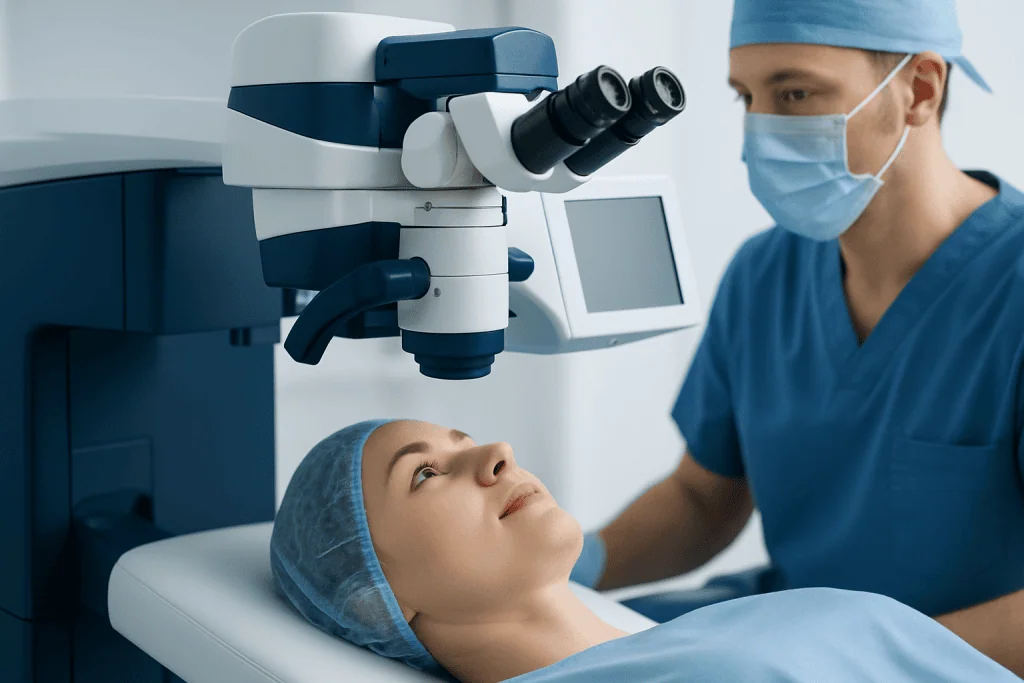 How Refractive Surgical Procedures Work — refractive surgery
