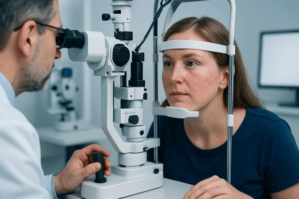 How Skin and Eye Symptoms May Appear — rosacea and ocular rosacea
