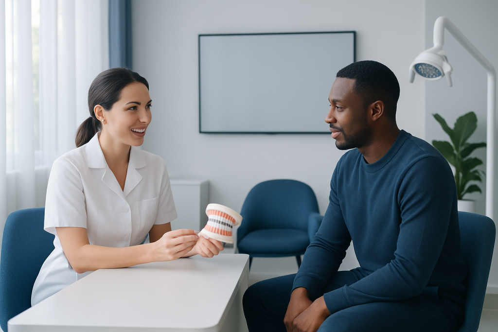 How the Appointment Usually Works — laser dental whitening