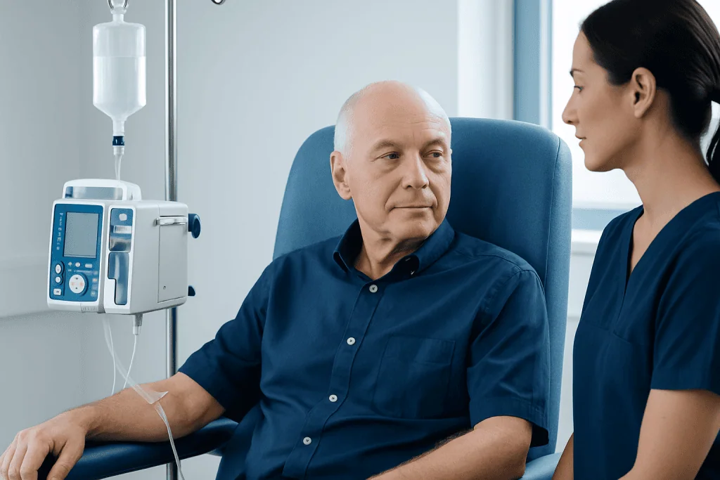 Chemo Infusion: Procedure, Recovery and Results 2 How the Chemo Infusion Process Works — chemo infusion