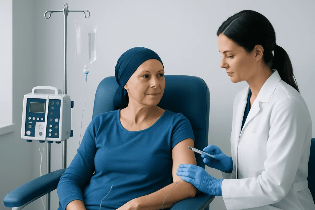 How the flu vaccine works during chemotherapy — flu shot and chemotherapy