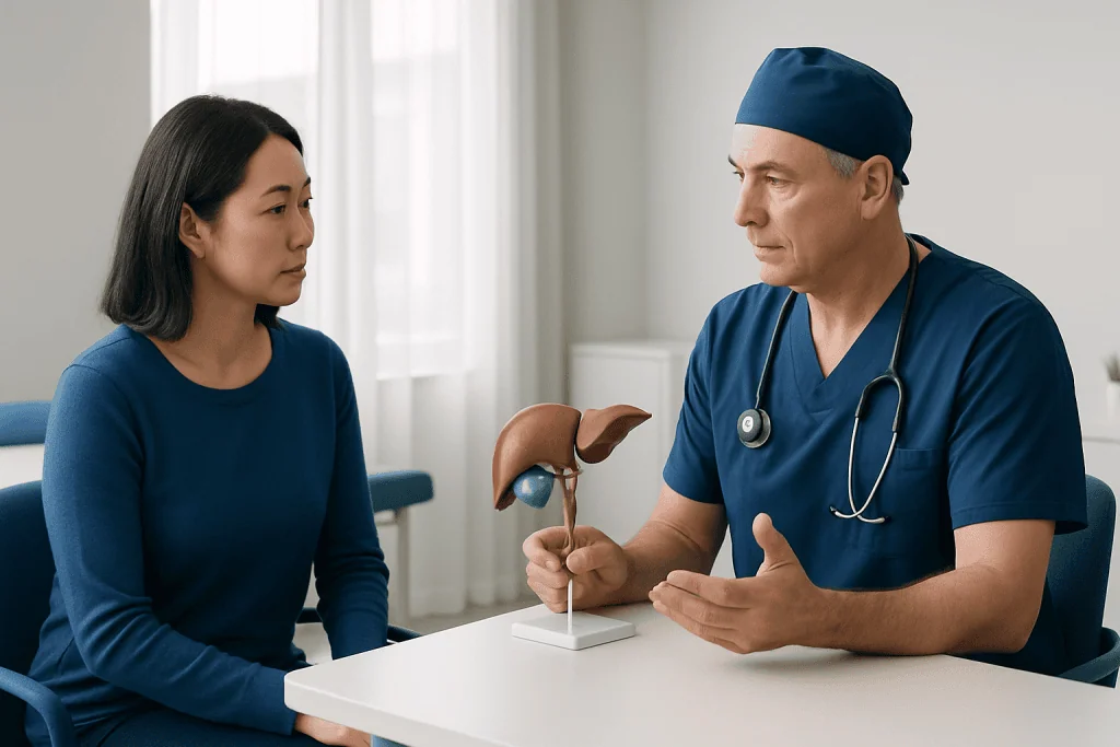 How the Gallbladder Cancer Removal Surgery Is Performed — gallbladder cancer surgery