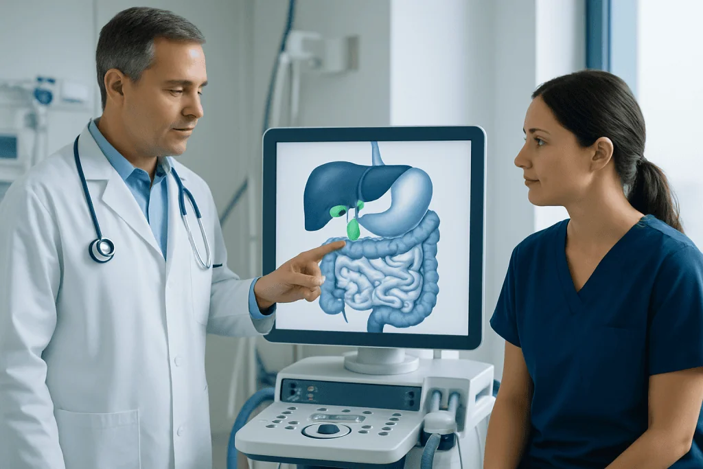How the Gallbladder Fits Into Digestion — location of gallbladder