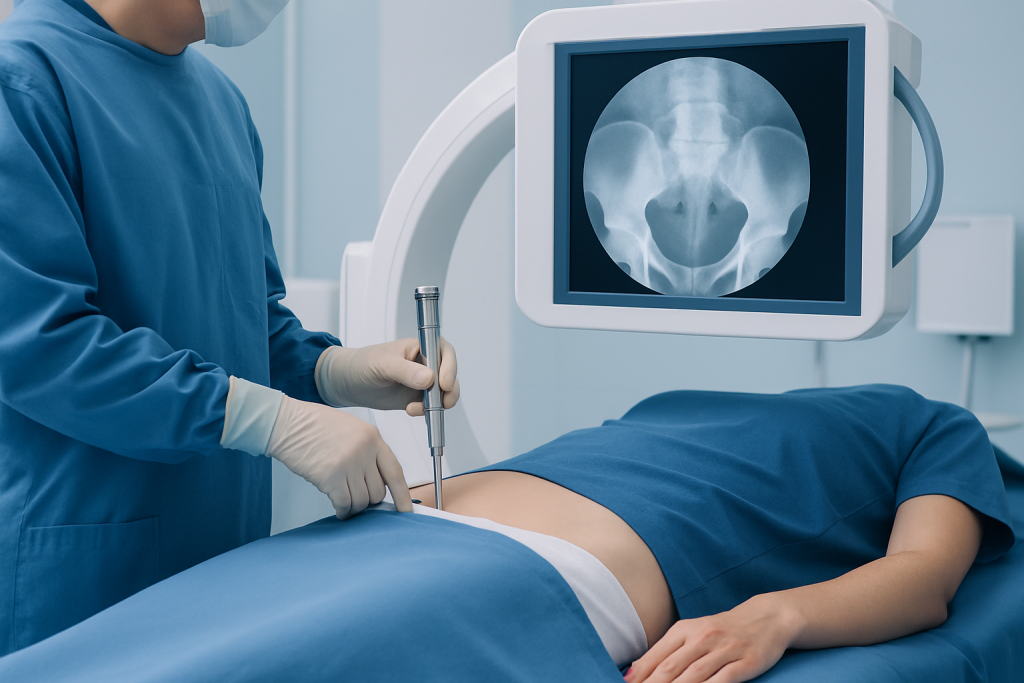 How the graft works and what type of bone it is — iliac crest bone graft