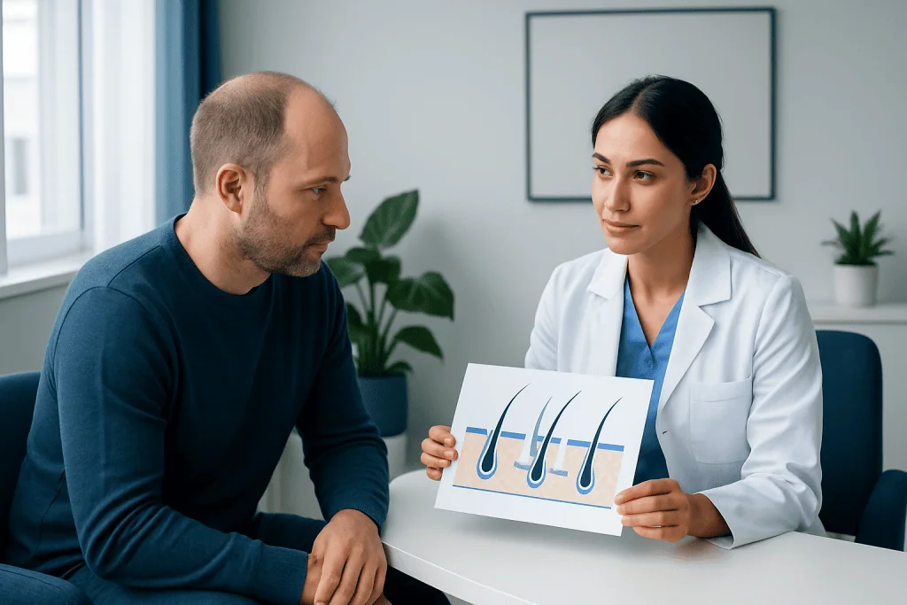 How the Hair Transplant Procedure Works — hair transplant consultation