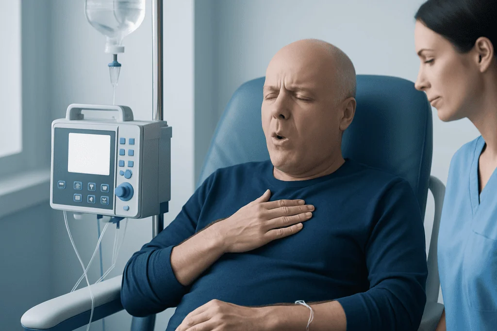 Hiccups and Chemotherapy: How It Works, Results and What to Expect 2 How the hiccup reflex works during cancer treatment — hiccups and chemotherapy