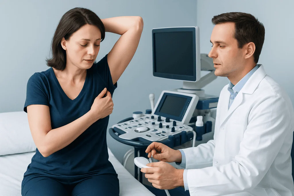 How the Pain Pattern Can Offer Clues — under arm pain left