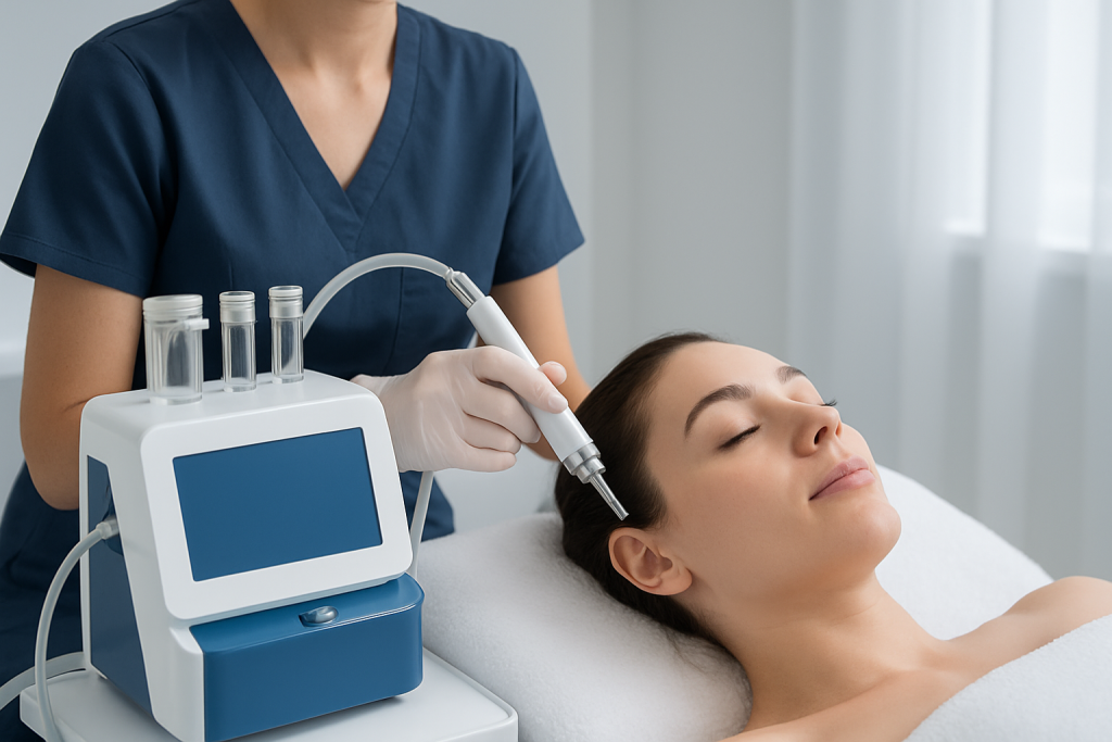 How the Procedure Is Performed — micro dermabrasion