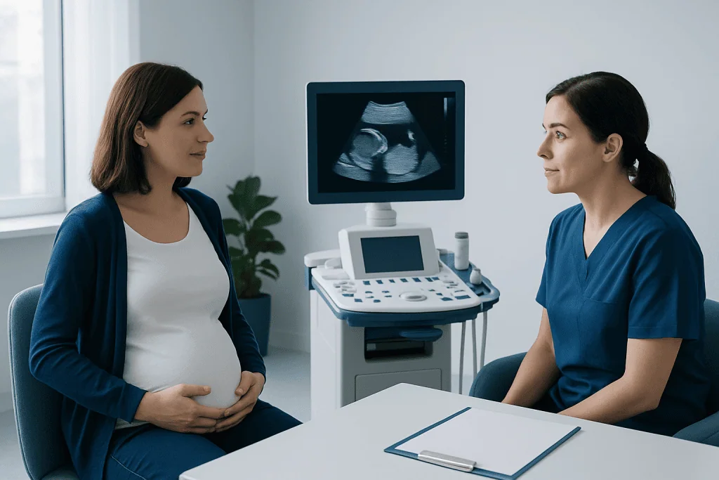 How the Procedure Works Step by Step — 1st trimester screening