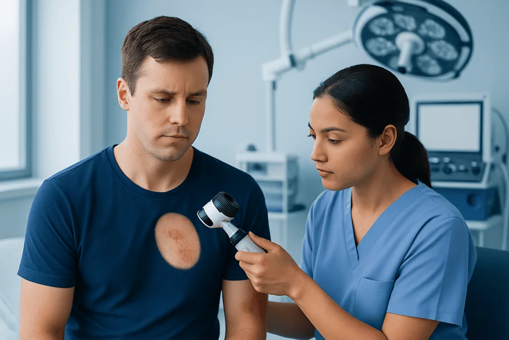 How the Rashes Usually Look and Feel — pityriasis rosea vs ringworm