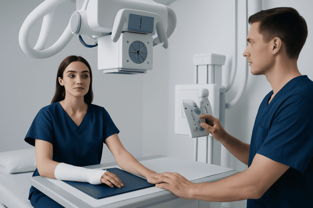 How the X-Ray Procedure Works — broken forearm xray