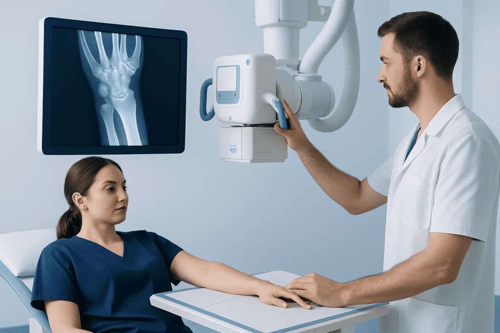 How the xray works and who may need one — broken wrist xray
