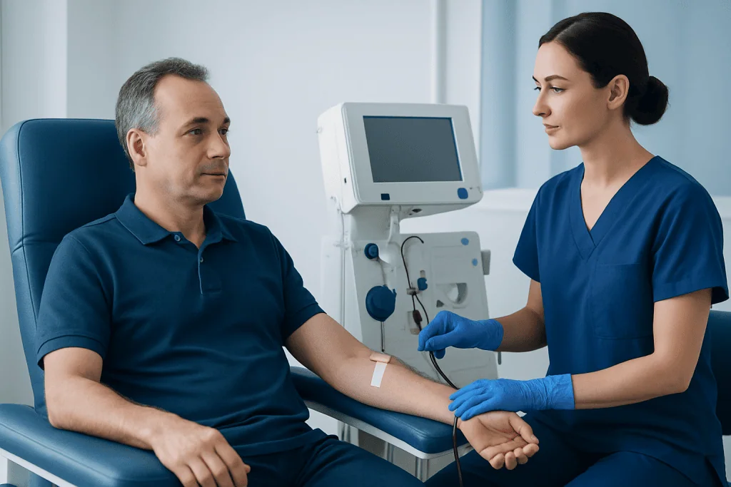 How therapeutic phlebotomy works and who may be eligible — hemochromatosis medical procedure