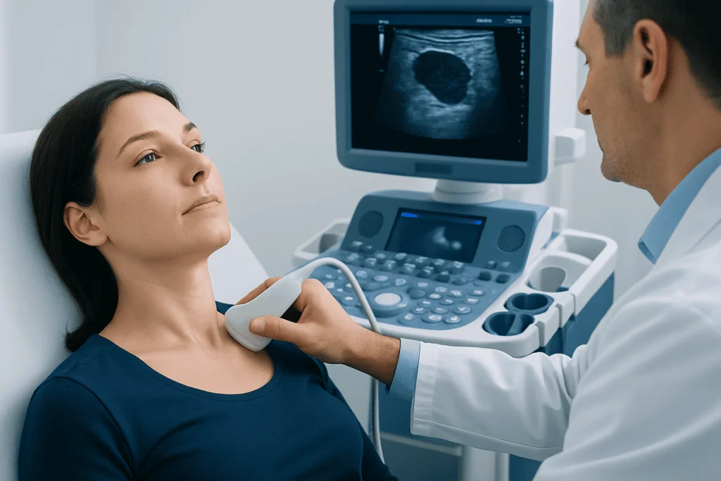 How Thyroid Ultrasound Works and Who May Need It — thyroid cancer ultrasound image
