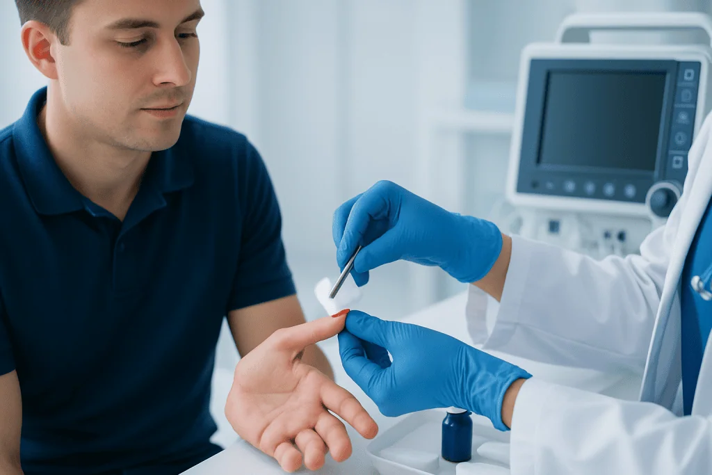 How to Clean and Dress a Minor Finger Cut — cutting a finger