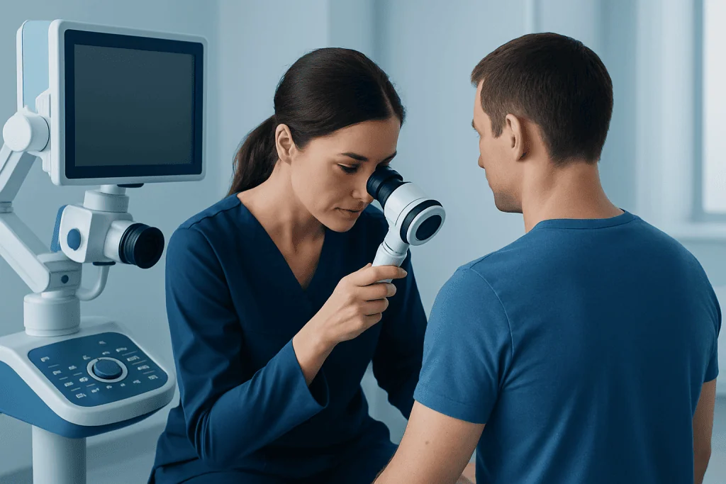 How to read melanoma warning patterns — malignant melanoma images