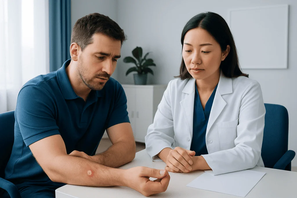 How to recognize concerning symptoms — open puss