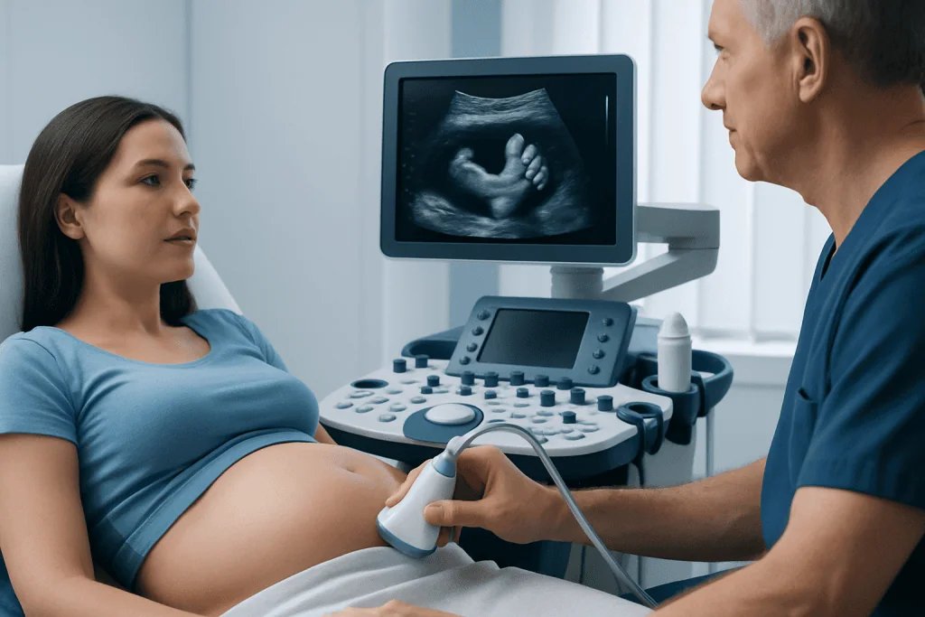How Ultrasound Assesses the Fetal Feet — club foot on ultrasound