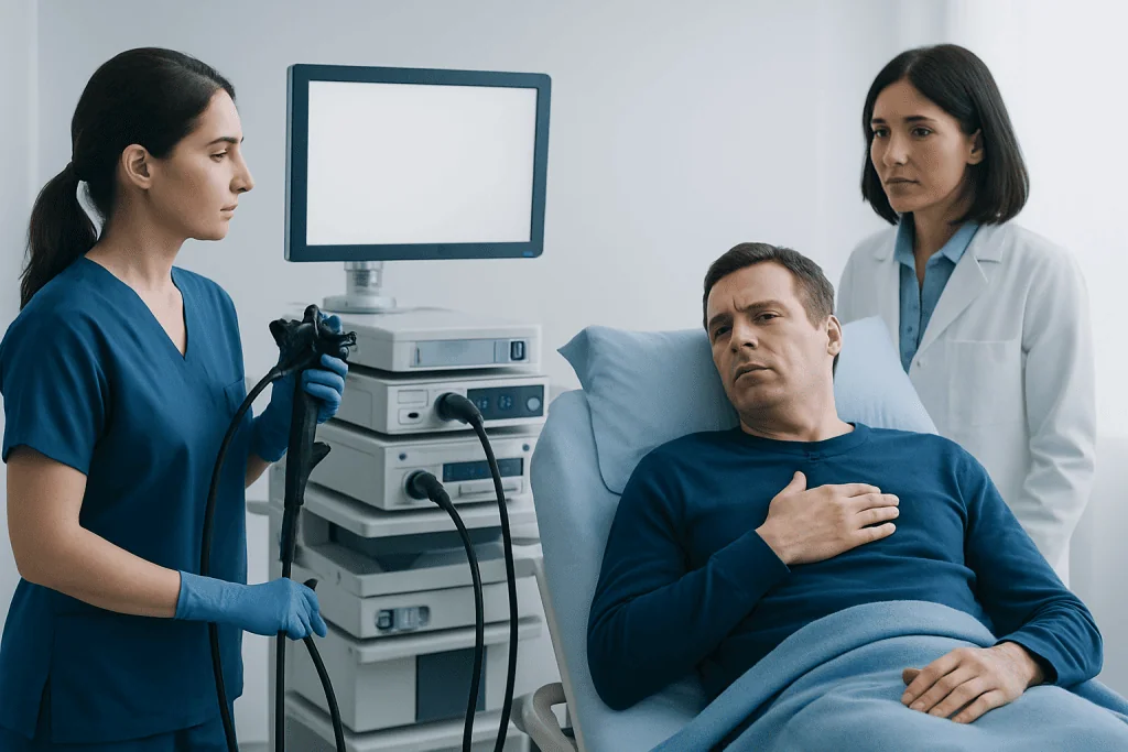 How upper endoscopy works and who may need it — discomfort in chest after endoscopy