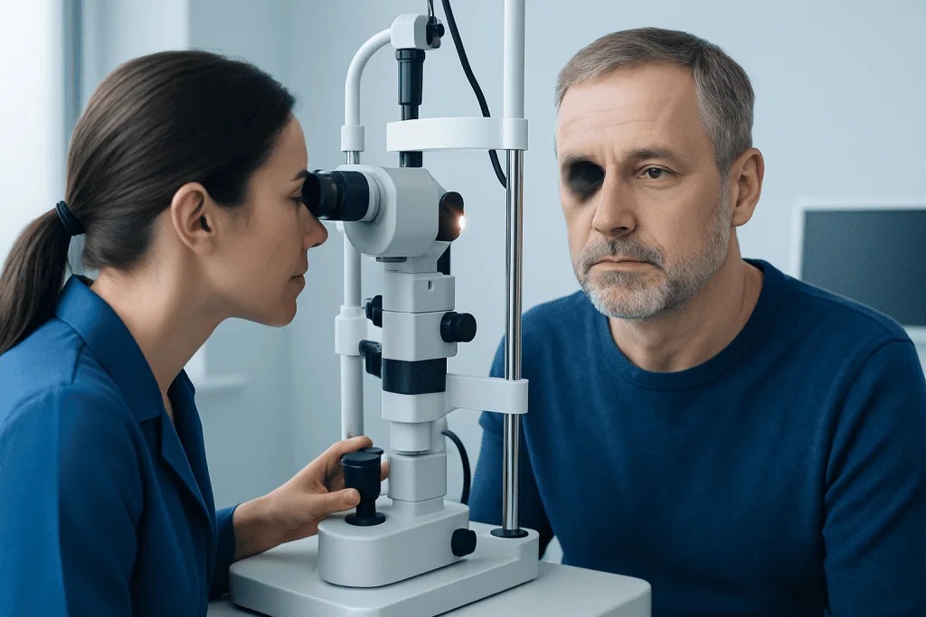 How Vision Loss in One Eye May Feel — blind in one eye