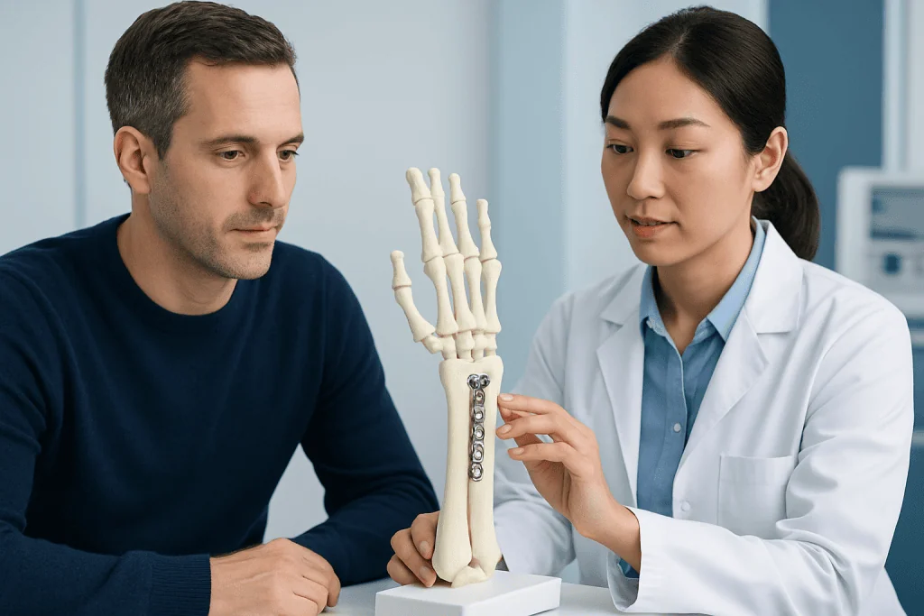 How Wrist Fusion Works and Who May Be a Candidate — wrist fusion plate