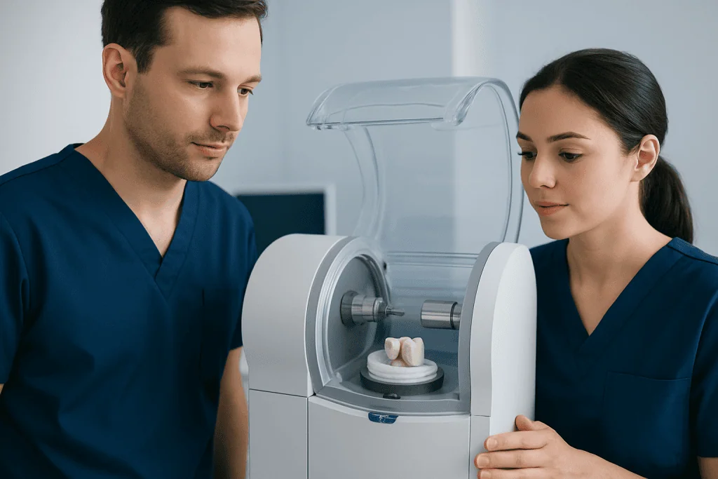 How zirconia crowns work — zirconia crowns before and after