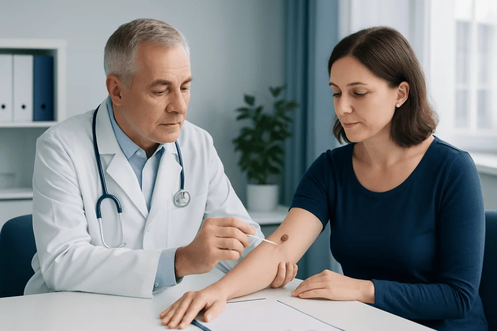Keratosis removal procedure: step by step — keratosis treatment