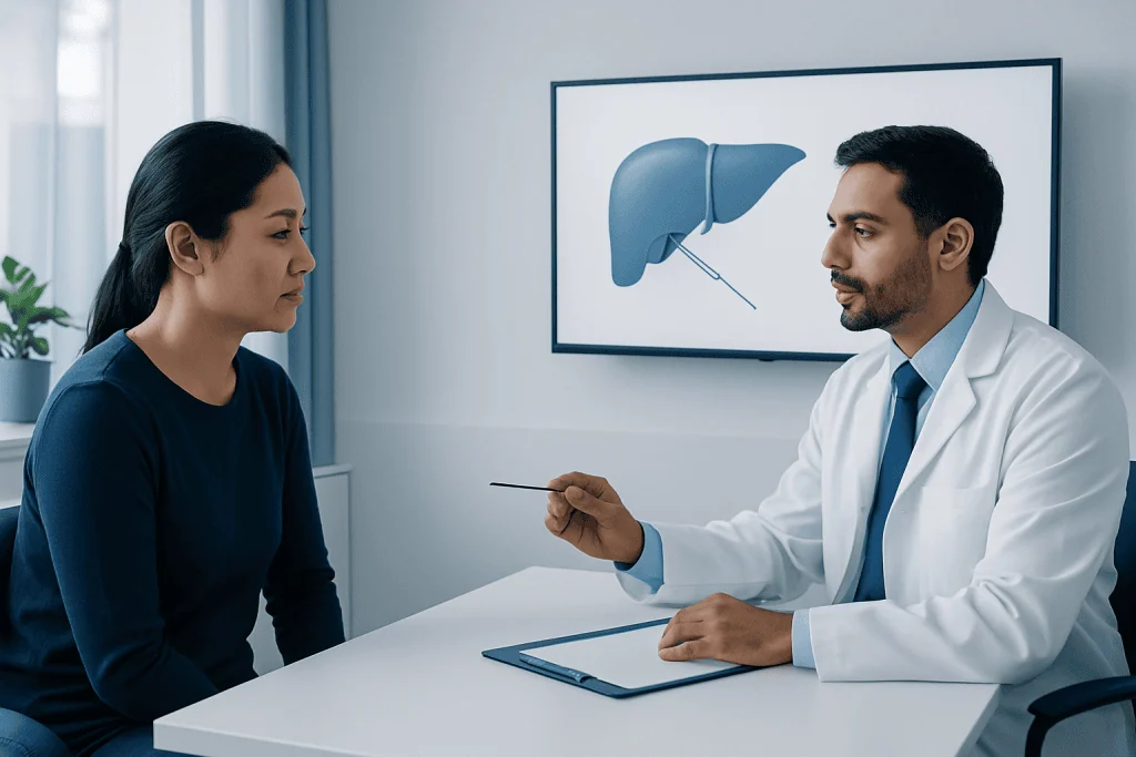Liver Ablation Procedure Steps — liver ablation