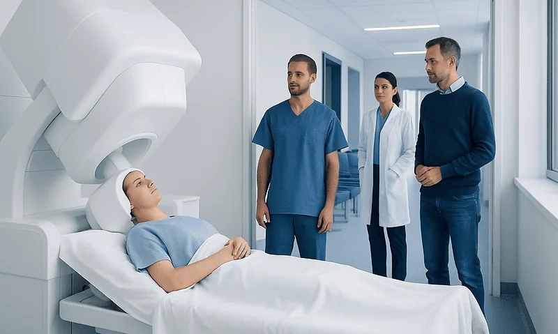 Magnetoencephalography Cost: What Patients Really Pay 18 Patient undergoing magnetoencephalography (MEG) scan at a hospital.