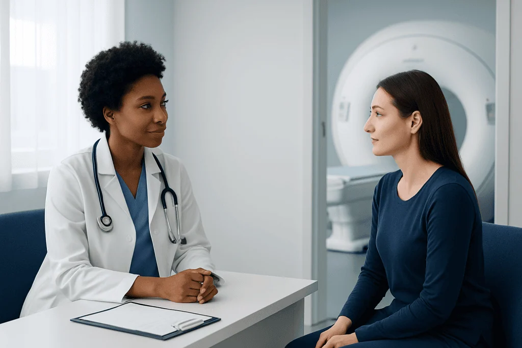 MRI procedure preparation and step-by-step process — dnet mri