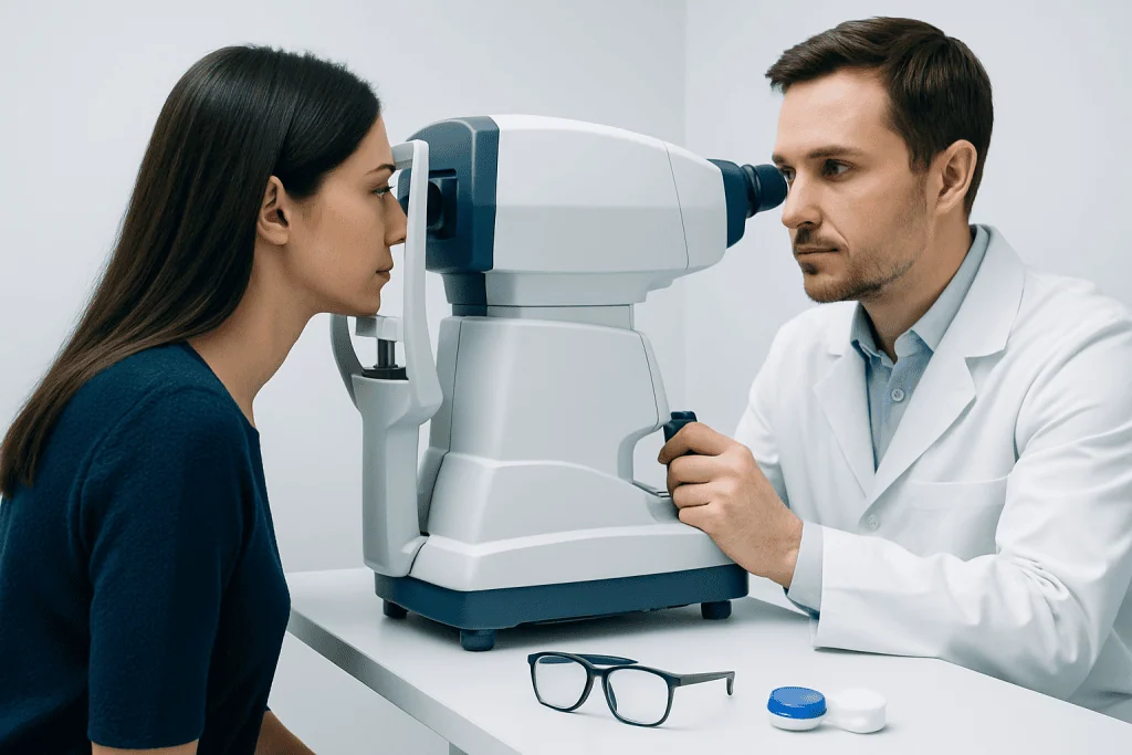 Non-surgical options: glasses and contact lenses — astigmatism treatment