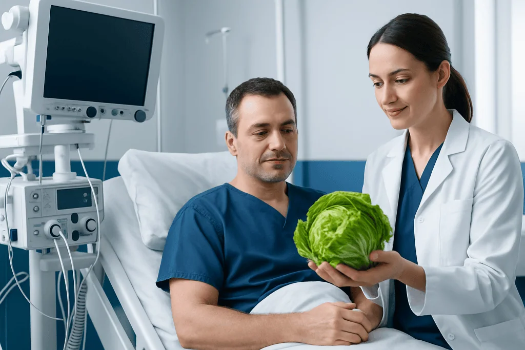Nutrition in Different Types of Lettuce — head of lettuce