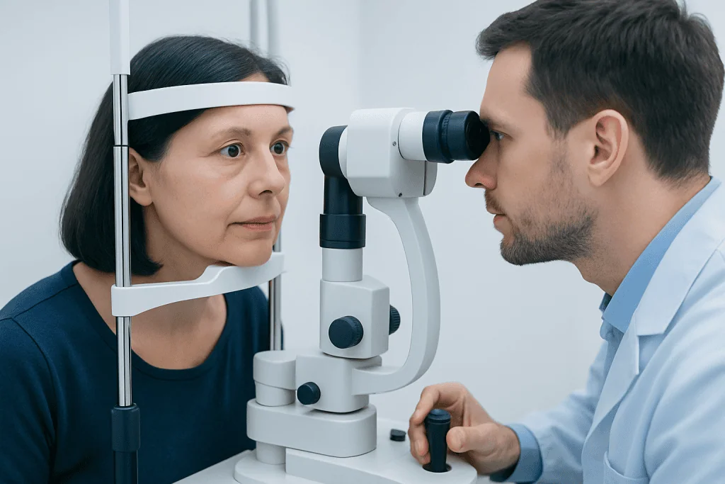 Oil drop cataract symptoms and visual effects — oil drop cataract