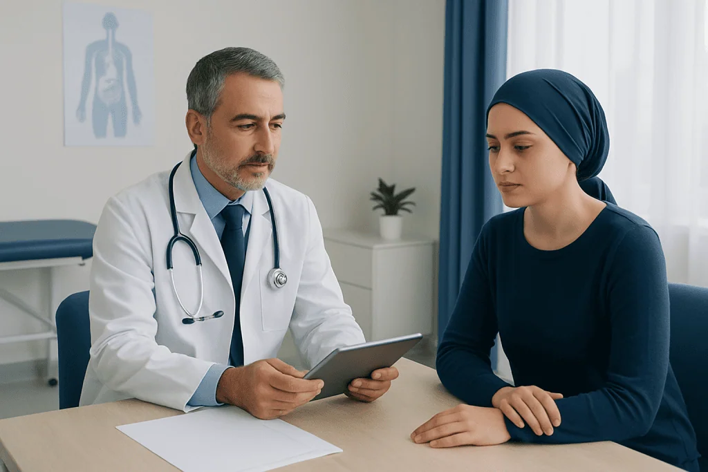Organise your medical information for the follow-up — waiting for test results in Turkey